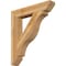 Ekena Millwork Funston Slat Rough Sawn Bracket, Western Red Cedar, 6"W x 36"D x 40"H BKT06X36X40FST06RWR - alternate 1